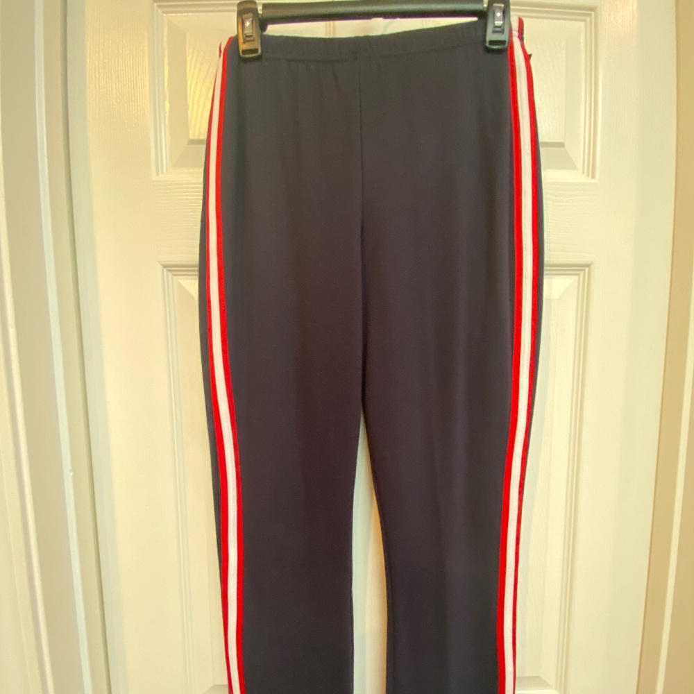 Energy Zone Pants with Red and White Side Stripes